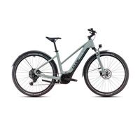 Vtc electrique cube nuride hybrid performance 500 allroad trapeze shimano cues 9v 500 wh 29 gris vert swamp 2025