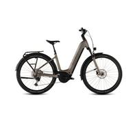 Vtc electrique cube nuride hybrid pro 800 easy entry shimano deore deore xt 12v 800 wh 29 beige flash stone 2026