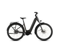Vtc electrique cube touring hybrid comfort slx 800 easy entry shimano nexus 5v courroie 800 wh 700 mm gris charcoal 2026