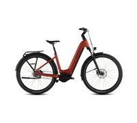 Vtc electrique cube touring hybrid comfort slx 800 easy entry shimano nexus 5v courroie 800 wh 700 mm rouge orange chilli 2026