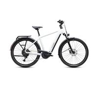 Vtc electrique cube touring hybrid one 600 shimano cues 11v 600 wh bosch 75 nm 700 mm blanc metallic chrome 2027