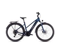 Vtc electrique cube touring hybrid one 625 trapeze shimano cues 9v 625 wh 700 mm bleu deep sea 2025