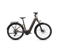 Vtc electrique cube touring hybrid pro 800 easy entry shimano deore xt 12v 800 wh bosch 90 nm 700 mm marron metallicumbra 2027