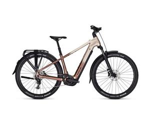 Vtc electrique focus aventura 6 7 shimano cues 9v 540wh 29 marron beige 2026