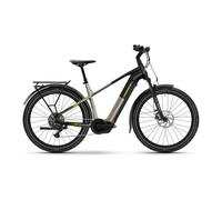 Vtc electrique haibike trekking 4 high shimano cues 10v 27 5 600wh beige noir 2026