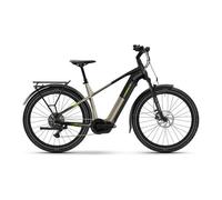 Vtc electrique haibike trekking 4 high shimano cues 10v 27 5 600wh beige noir 2026