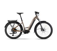 Vtc electrique haibike trekking 6 5 low shimano cues 10v 27 5 600wh marron 2025