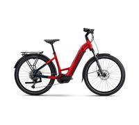 Vtc electrique haibike trekking 7 low shimano cues 11v 27 5 800wh rouge 2025