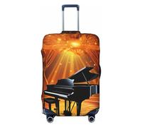 VTCTOASY Housse de bagage de théâtre musical, housse de bagage de voyage, housse de valise élastique plus épaisse, housse de bagage anti-poussière et résistante aux rayures, housse de protection pour
