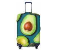 VTCTOASY Housse de bagage de voyage avec fruits tropicaux frais, housse de bagage élastique plus épaisse, résistante à la poussière et aux rayures, housse de protection pour bagages de 45,7 à 81,3 cm,