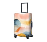 VTCTOASY Housse de bagage de voyage élastique (45,7 à 81,3 cm) - Housse de protection pour valise de voyage - Lavable et anti-rayures, Noir , M