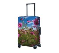 VTCTOASY Housse de bagage de voyage élastique (45,7 à 81,3 cm) - Housse de protection pour valises de voyage - Lavable et anti-rayures - Décoration, Noir , XL