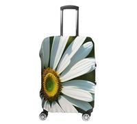 VTCTOASY Housse de bagage de voyage élastique - Housse de protection pour valises - Lavable et anti-rayures - Décoration, marguerite, L
