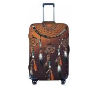 VTCTOASY Housse de bagage Star Dream Catcher - Housse de bagage élastique épaisse - Résistante à la poussière - Résistante aux rayures - Convient aux bagages de 45,7 à 81,3 cm, Noir , L