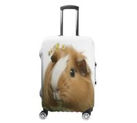 VTCTOASY Housse de protection élastique pour valise, cochon d'Inde, housse de protection pour valise, lavable, anti-rayures, décorative, Cochon d'Inde., M