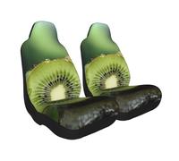 VTCTOASY Housses de siège de voiture respirantes pour voitures, 1 housse de siège de voiture universelle antidérapante, vert kiwi, coussins de siège avant de voiture, housses d'intérieur de voiture