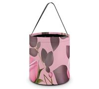 VTCTOASY Sacs à friandises ou à friandises pour Halloween, seaux à bonbons d'Halloween, jolies roses roses, sacs cadeaux pour Halloween, jolies roses roses, taille unique, jolies roses roses, taille