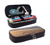 VTCTOASY Trousse à crayons avec fermeture éclair - Grande capacité - Esthétique - Pour bureau, papeterie, maquillage, bureau, Beach Love., Taille unique, Classique