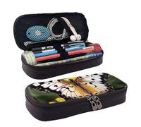 VTCTOASY Trousse à crayons avec fermeture éclair - Grande capacité - Esthétique - Trousse à crayons - Portable - Pour bureau, papeterie, maquillage, bureau, Big Butterfly, Taille unique, Classique