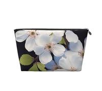 VTCTOASY Trousse de maquillage pour femme - Grande capacité - En cuir synthétique - Étanche - Jolie et esthétique - Fermeture éclair, Argenté, One Size