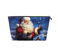 VTCTOASY Trousse de maquillage pour femme - Grande capacité - En cuir synthétique - Étanche - Jolie et esthétique - Fermeture éclair, doré, One Size