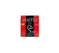 DR Strings Jeu de cordes pour guitare électrique VTE-9 Veritas Coated Core Technology Light 9-42