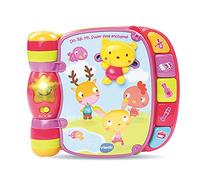 VTech Jouet musical Do, Ré, Mi Super Livre Enchanté 166755 Rose Version FR