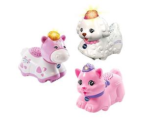 VTech - 215359 - Tut Tut Animo - Coffret Trio Coquettes - Caniche + Chatte + Jument