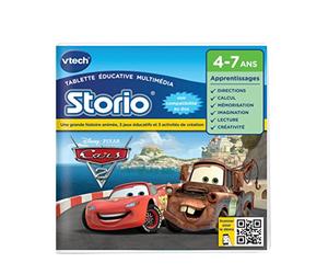 VTech - 230105 - Storio 2 et générations suivantes - Jeu éducatif - Cars 2 - Version FR