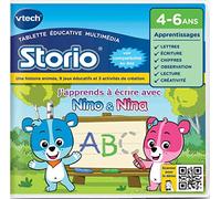 VTech - 232605 - Jeu Storio J'Apprends À Écrire avec Nino & Nina