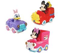 Vtech 80-406504 TUT TUT Baby Flitzer - Disney Set 2 (Camion de Pompier de Mickey, Camion de Glace Minnie, Daisys Cabriolet)