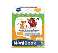 VTech 80-462305 MagiBook Disney Le Roi Lion, Livre Éducatif Enfant Découvre Les Animaux de la Savane, Pages Illustrées et Tactiles, Niveau 1, Cadeau Garçon et Fille de 2 Ans à 5 Ans, Multicolore