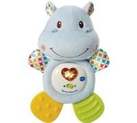 VTech 80-502523 Anneau de dentition Hippopotame (Jeu de dans hollandais),