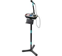 VTech Jouet karaoké Kidi Super Star DJ Studio 10 en 1, microphone et table de mixage amovible, Noir