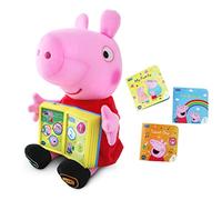 VTech -80-552222 Peluche Interactive Pig Apprenez avec Les diverlivres Peppa, Couleur, Unique (80-552222)