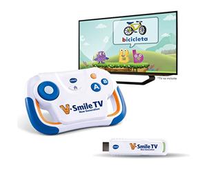 VTech-80-613267 V.Smile TV New Generation | Plug&Play éducatif pour Enfants + 3 Ans | Version ESP | Multicolore, 80-613267, Multicolor, único