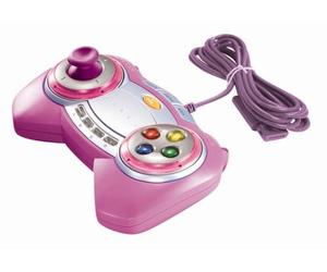 VTech - 91414 - Jeu Electronique -Accessoire - V.Smile Pro - Manette De Jeu - Rose