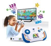 VTech- ABC Smile TV Console de Jeu, 80-613264, Multicolore