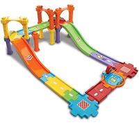 Jeu de construction - VTECH - 80188204A - Grand set de routes en bois - Compatible Tut Tut Bolides - 1 à 5 ans