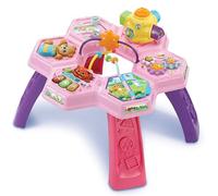 VTech Baby Busy Bee Table d'activités interactives, chansons et mélodies, développe la motricité, Le développement sensoriel, la Cause et l'effet, Convient aux Enfants de 6, 9, 12 Mois et Plus