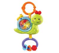 VTech Baby - cantacol et oruguita, varillón Suspension interactif en Forme d'escargot, avec Plus de 50 mélodies, chansons, Sons et Phrases, avec poignée pour activarlos (3480 - 508522)