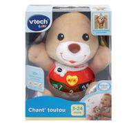 VTECH BABY - Peluche Interactive Enfant - Chant'toutou Brun