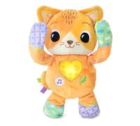 VTech -Baby Chaton Tristra Peluche Musicale pour bébés à partir de 12 Mois, Chat interactif CU-Tras, Stimulation Musicale et sensorielle, Cadeau pour bébés à partir de 1 an, Contenu en Espagnol