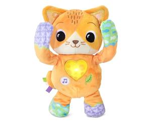 VTech -Baby Chaton Tristra Peluche Musicale pour bébés à partir de 12 Mois, Chat interactif CU-Tras, Stimulation Musicale et sensorielle, Cadeau pour bébés à partir de 1 an, Contenu en Espagnol