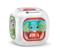 VTech - Baby Cube Musical, Cube d’Éveil Bébé Interactif et Musical, Animaux Musiciens, Instruments, Musique Classique et Comptines, Jeu de Motricité Fine, Cadeau Bébé Dès 6 Mois - Contenu en Français