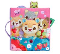 VTech -Baby Grand Livre sensoriel La forêt des Surprises, Grand Livre en Tissu, interactif, éléments Mobiles, chansons et mélodies, Ours séparé, Cadeau bébé à partir de 3 Mois, Version ESP