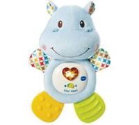 Vtech Baby - Hochet Croc'hippo - Peluche Texturée Bleue