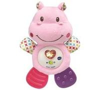 Vtech Baby - Hochet Croc'hippo - Peluche Texturée Rose