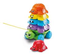 VTech -Baby Jouet empilable coloré Motif Tortues Arc-en-Ciel pour bébés à partir de 12 Mois