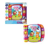 VTech baby, livre musical animaux - Rose
